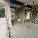 22 patio entrance build