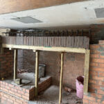 ntaba fire place brick work
